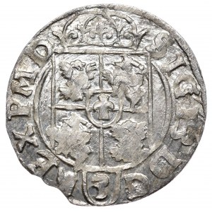 Zygmunt III Waza, półtorak 1617, Bydgoszcz, piękne lustro