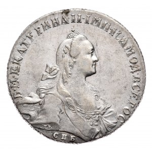 Rosja, Katarzyna II, Rubel 1766, Petersburg