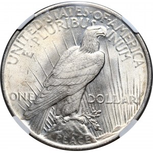 USA, dolar 1923, typ Peace, Filadelfia