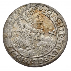 Zygmunt III Waza, ort 1621, Bydgoszcz, PRV:M., gwiazdki jako interpunkcja na rewersie