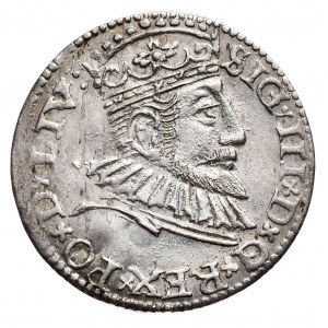Zygmunt III Waza, trojak 1593, Ryga, końcówka legendy LIV.