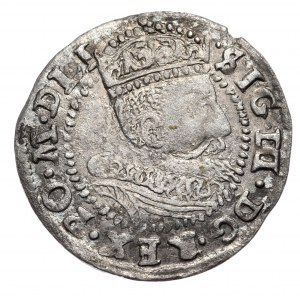 Zygmunt III Waza, grosz 1607, Wilno, nienotowana końcówka legendy awersu MDLI, RRRR