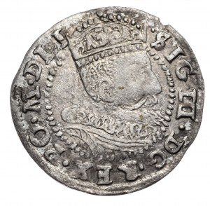 Zygmunt III Waza, grosz 1607, Wilno, nienotowana końcówka legendy awersu MDLI, RRRR
