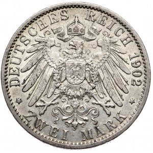 Niemcy, Prusy, 2 marki 1902 A, Berlin
