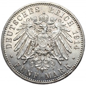 Niemcy, Prusy, 5 marek 1914 A, Berlin