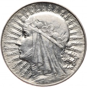 Kolekcja monet 1934-39, 5 złotych 1934 kobieta