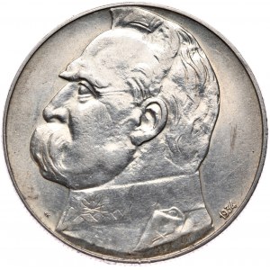 Kolekcja monet 1934-39, 10 złotych 1934 Piłsudski, orzeł strzelecki