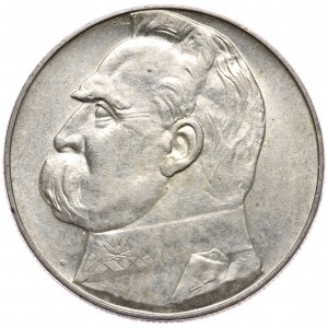 Kolekcja monet 1934-39, 10 złotych 1937 Piłsudski