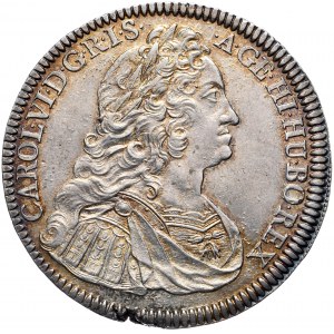Austria, Karol VI, talar 1737, Hall
