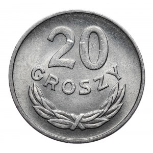 PRL, 20 groszy 1957