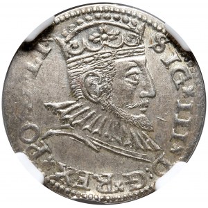 Zygmunt III Waza, trojak 1591 Ryga