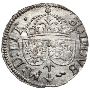 Zygmunt III Waza, szeląg 1614, Wilno, skrócona data