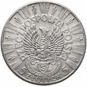 5 złotych 1934 Piłsudski, orzeł strzelecki