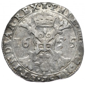 Niderlandy hiszpańskie, Flandria, Filip IV, Patagon 1655