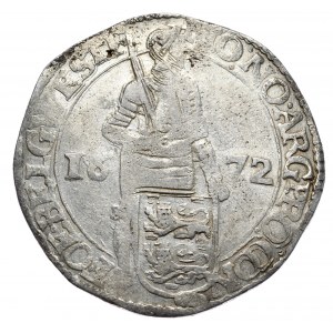 Niderlandy, Fryzja Zachodnia, talar (zilveren dukaat) 1672