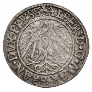 Prusy Książęce, Albrecht Hohenzollern, grosz 1541, Królewiec