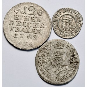 Zestaw 3 monet, Prusy, Węgry, Austria