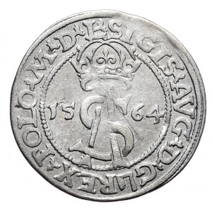 Sigismund II Augustus, Trojak 1564, Vilnius - L/LI