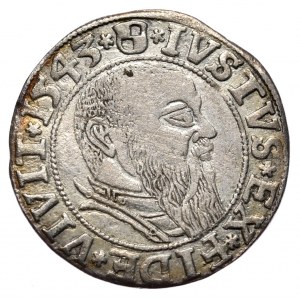 Ducal Prussia, Albrecht Hohenzollern, penny 1543, Königsberg