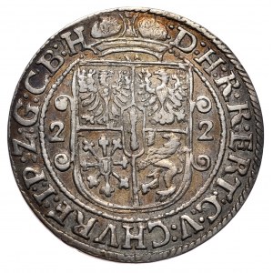 Prusy Książęce, Jerzy Wilhelm, ort 1622, Królewiec, popiersie w zbroi