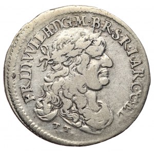 Prussia, Frederick William I, 1/3 thaler 1669 TT, Königsberg