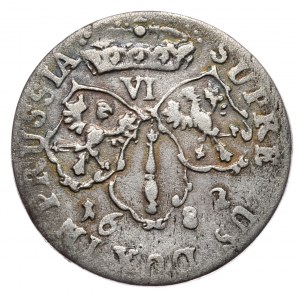 Prussia Principality, Frederick William, sixpence 1682, Königsberg