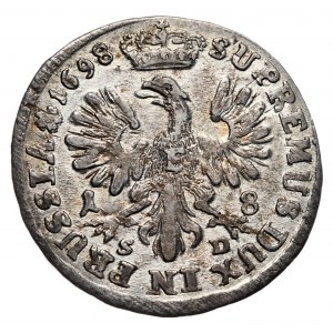 Prusy, Fryderyk III, Ort 1698, Królewiec