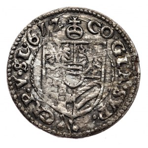 Śląsk, Księstwo Ziębicko-Oleśnickie, Karol II, 3 krajcary 1612, Oleśnica.