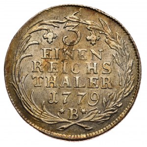 Preußen, Friedrich II., 1/3 Taler 1779 B, Wrocław