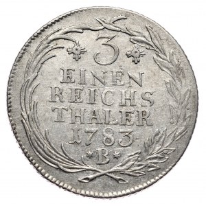 Preußen - Friedrich II., 1/3 Taler 1783 B, Wrocław