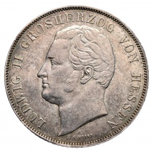 Deutschland, Hessen, 2 Gulden 1847