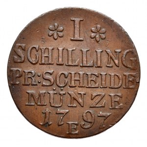 Deutschland, Preußen, 1 Schilling (Schekel) 1797 E, Königsberg