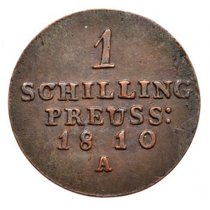 Niemcy, Prusy, 1 szyling 1810 A, Berlin
