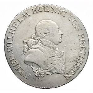 Niemcy, Prusy, Fryderyk Wilhelm II, 1/3 talara 1787 E, Królewiec