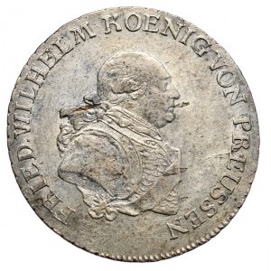 Deutschland, Preußen, Friedrich Wilhelm II, 1/3 Taler 1789 E, Königsberg