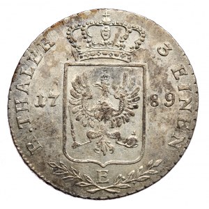 Niemcy, Prusy, Fryderyk Wilhelm II, 1/3 talara 1789 E, Królewiec