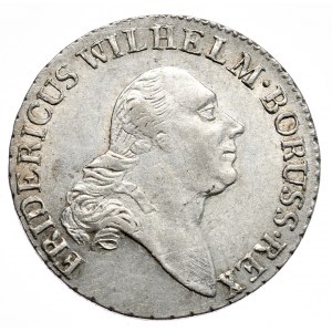 Germany, Prussia, Frederick William II, 4 pennies 1797 E, Königsberg