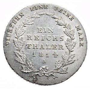 Deutschland, Preußen, Thaler 1814 A, Berlin