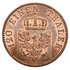 Niemcy, Prusy, 3 fenigi 1862 A, Berlin