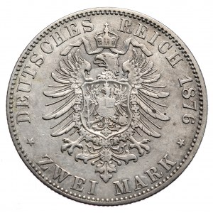 Niemcy, Prusy, Wilhelm I, 2 Marki Berlin 1876 A