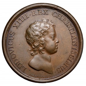 Francja, Medal, Ludwik XIV, 1644