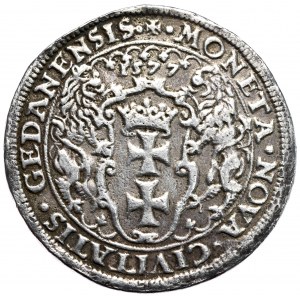 Copy of siege thaler 1577, Gdansk, silver