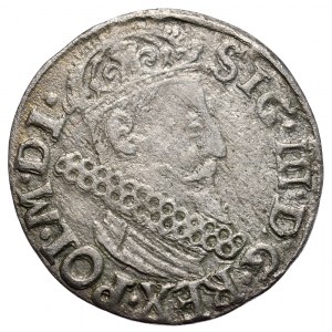 Zygmunt III Waza, Trojak 1622, Kraków, błąd - BOLONI na rewersie