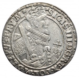 Zygmunt III Waza, ort 1621, Bydgoszcz, przebitka PRS:M+ na PRV:M+