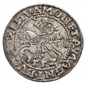 Zygmunt II August, półgrosz 1552, Wilno, LI/LITVA