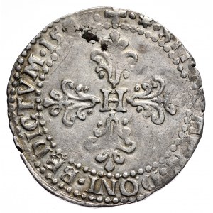 Henryk Walezy, 1/2 franka 1587 I, Limognes