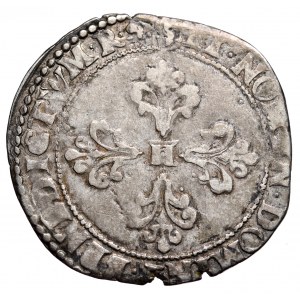 Henryk III Walezy, 1/2 franka 1591, Tuluza