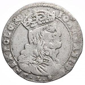 Johannes II. Kasimir, Sechspfennig 1665 TLB, Vilnius