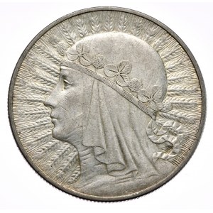 10 złotych 1933 kobieta, Warszawa