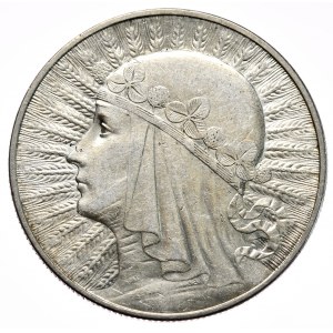 10 złotych 1933 kobieta, Warszawa